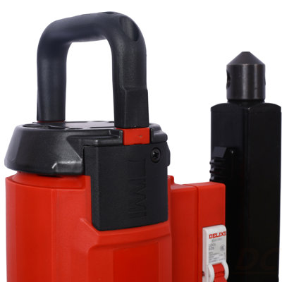 Diamond Core Drilling Machine, 9In Wet&Dry Concrete Core Drill Rig With Stand, 750RPM Speed,9In Drilling Diameter For Concrete Brick Block Stone, 3200W