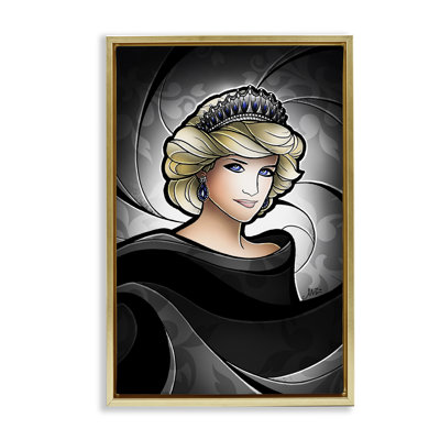 Cadre flottant princesse royale par Mandie Manzano