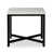 Plateau blanc / base noire