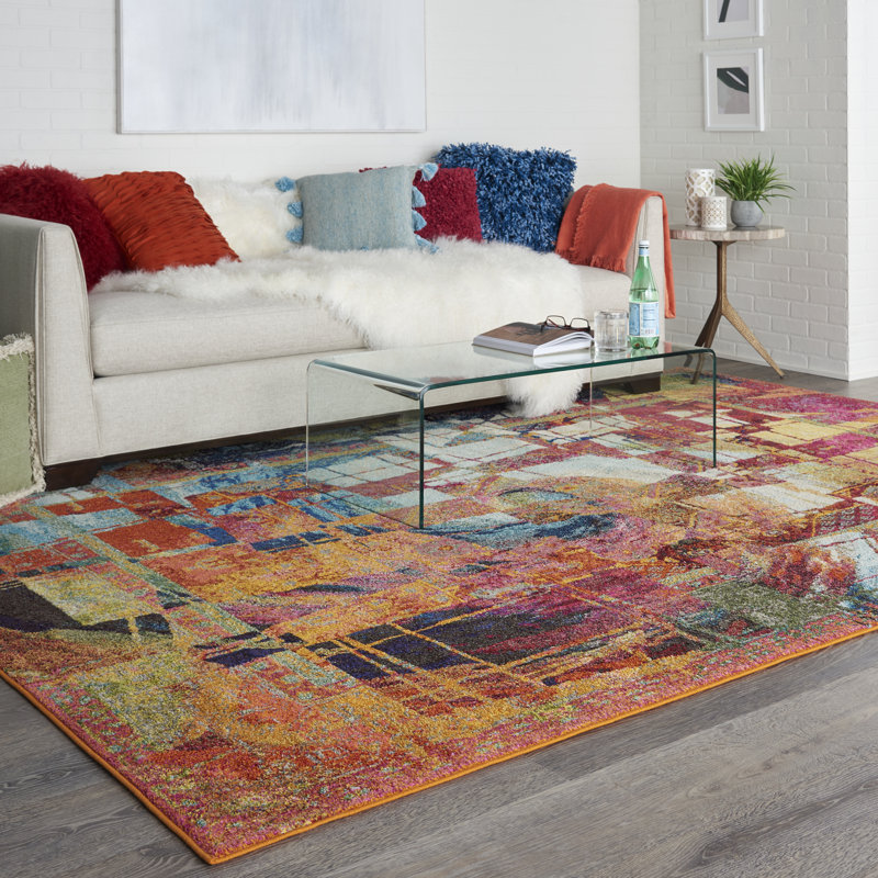 Bourgeois Abstract Area Rug, Rectangle 160 x 221cm