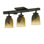 Rustic Lodge 23'' 3 -Light Fixed Track Track Kit