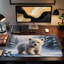 Polyester Desk Pad-1277637139