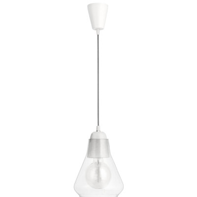 Marmol 1 - Light Clear Jar Pendant