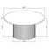 Ensemble de tables basses et de tables d'appoint 2 pièces Rowena
