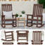 Ensemble de 2 chaises berçantes surdimensionnées HDPS-846018206-810216029