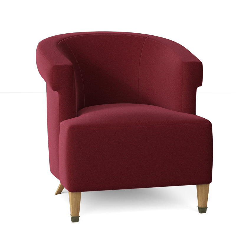 Madame Barrel Chair, Margaret Lipstick, Amber