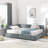 Full Size Upholstered Tufted Storage Bed Frame With Mid-Century Design And Built-In Drawers-1840217661-1840217659