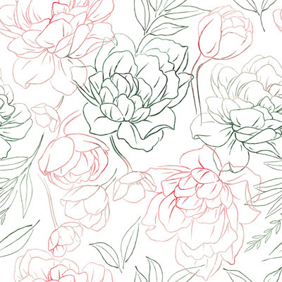 Floral Tile