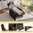 Mcghee Faux Leather Recliner-1556541383
