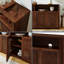 Armoire de rangement 63 po Mid-Century-1227858176