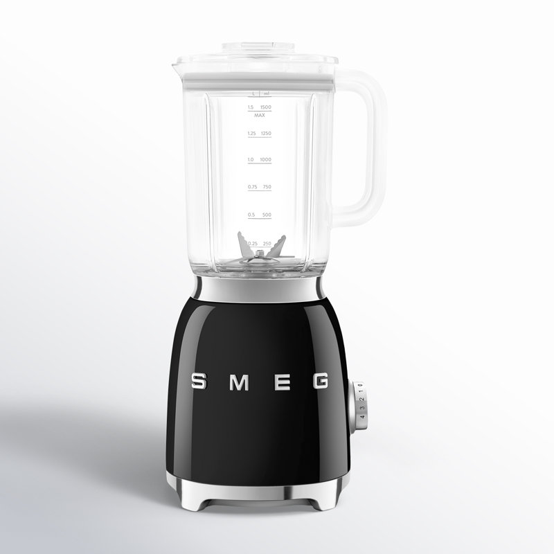 SMEG 50's Retro Style Countertop Blender, Black