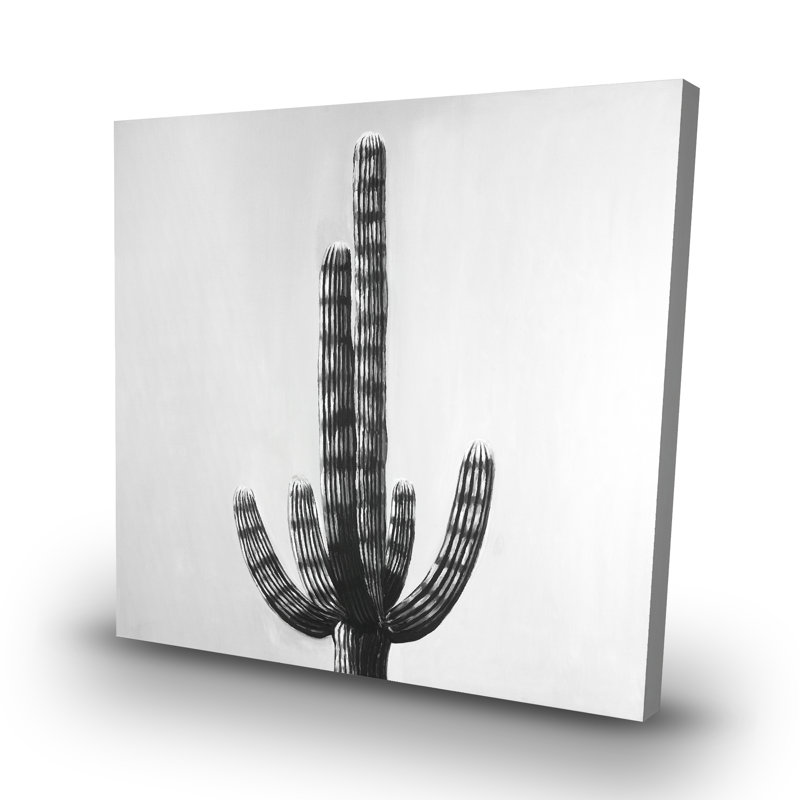 Cactus - 32"x32" art on canvas