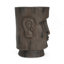 Table d'appoint d'extérieur Moai Statue