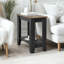 Table d'appoint Justine Basilico avec rangement-1232572538