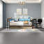 Lit Queen avec rangement, cadre en métal MDF, lit d'angle moderne avec éclairage DEL pour la maison