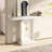 Modern Console Table with Geometric Base