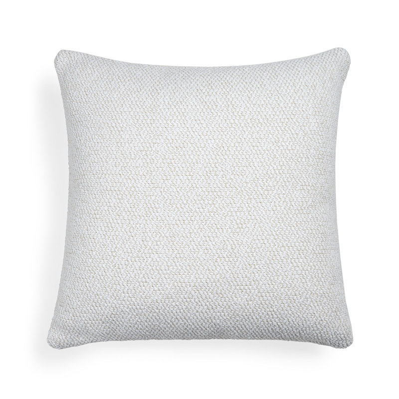 Mystic Ink Square Indoor/Outdoor Pillow Cover & Insert, White