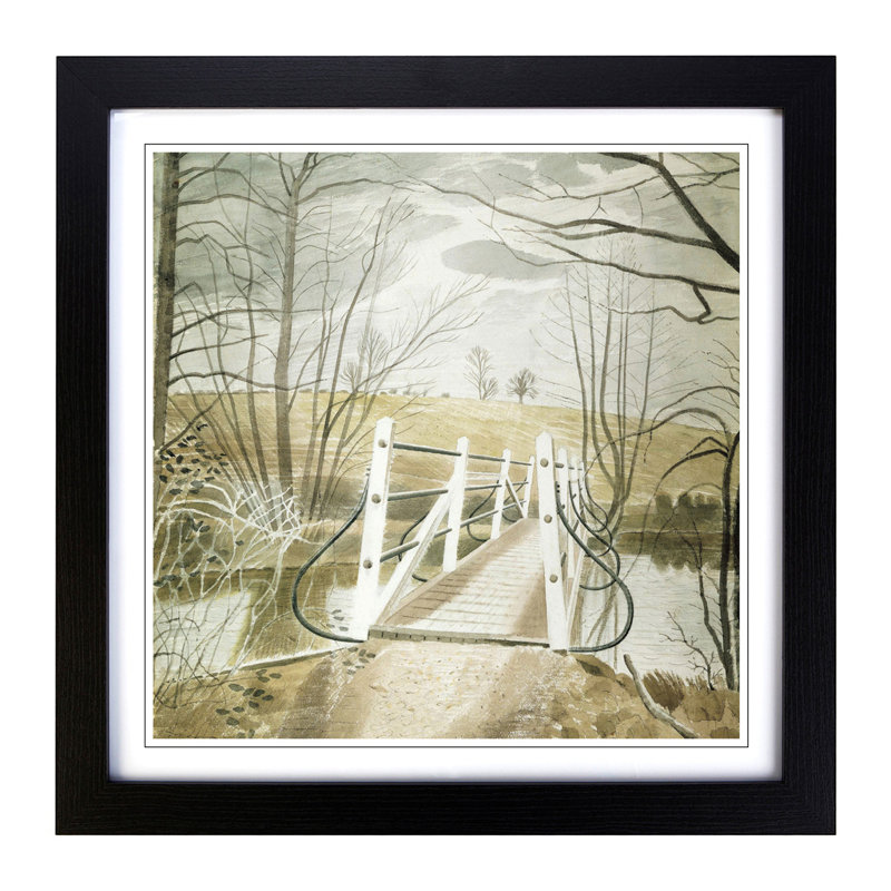 Eric Ravilious - Single Picture Frame Painting, Black