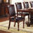 Shadae 8 - Person Solid Wood Dining Set with Rectangle Table w Leaf 2x Arm Chairs And 6x Side Chairs,Rubberwood  Dining Table Set