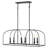 6 - Light Dimmable Lantern Chandelier