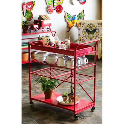 Panek Metal Bar Cart