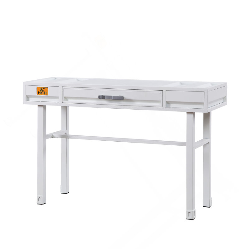 Bureau de coiffeuse Cargo, Blanc