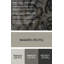 Abstrait aquarelle 61, art mural gris en métal-551267621