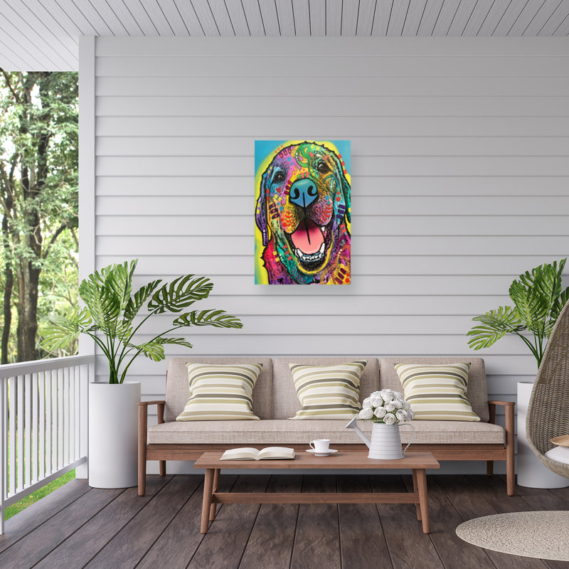 Décoration murale d'extérieur Rocky, L 30 po x H 47 po
