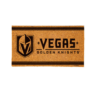 Vegas Golden Knights 28 in. x 16 in. Outdoor Door Mat