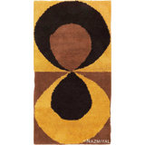 Scandinavian One-of-a-Kind Rectangle 3' X 5'5" Hand Tufted Area Rug