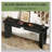 Wooden Console Table with V-Shaped Stable Base