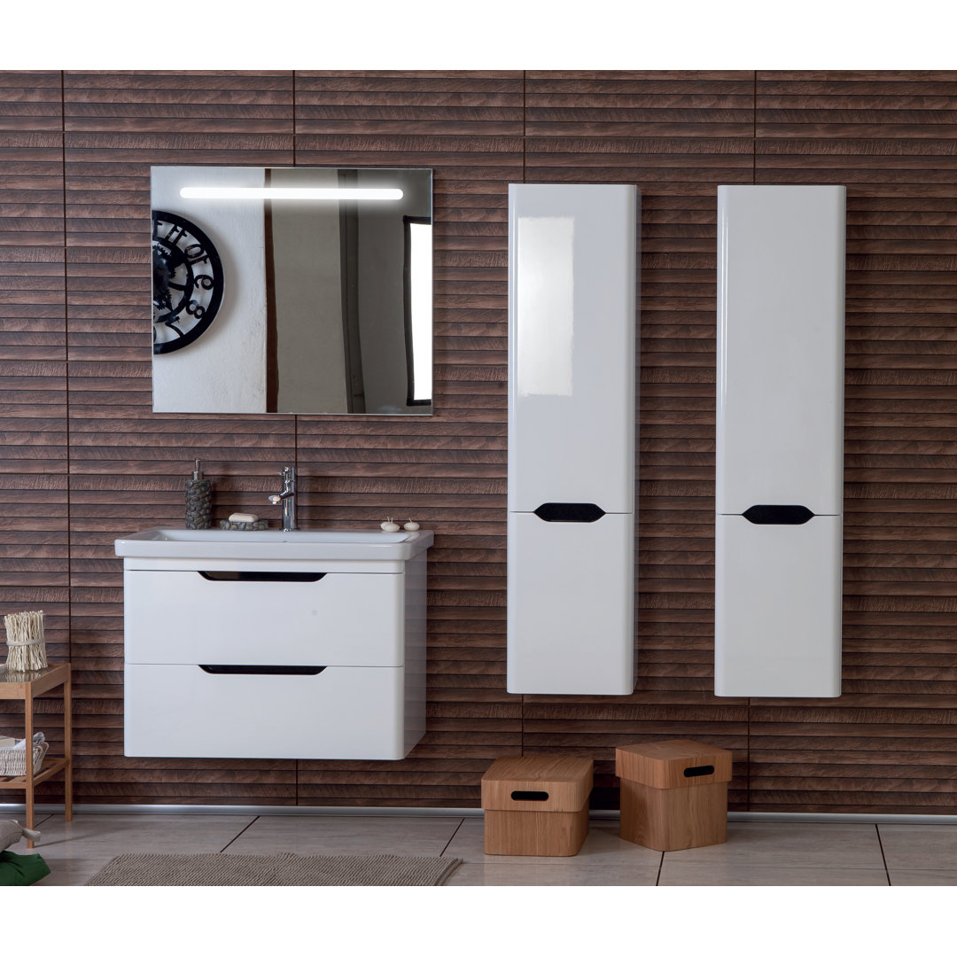 Breanainn 800mm Wall Hung Single Vanity Unit