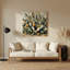 «Southwestern Plants Prickly Pear», art mural en métal beige 176-311046550
