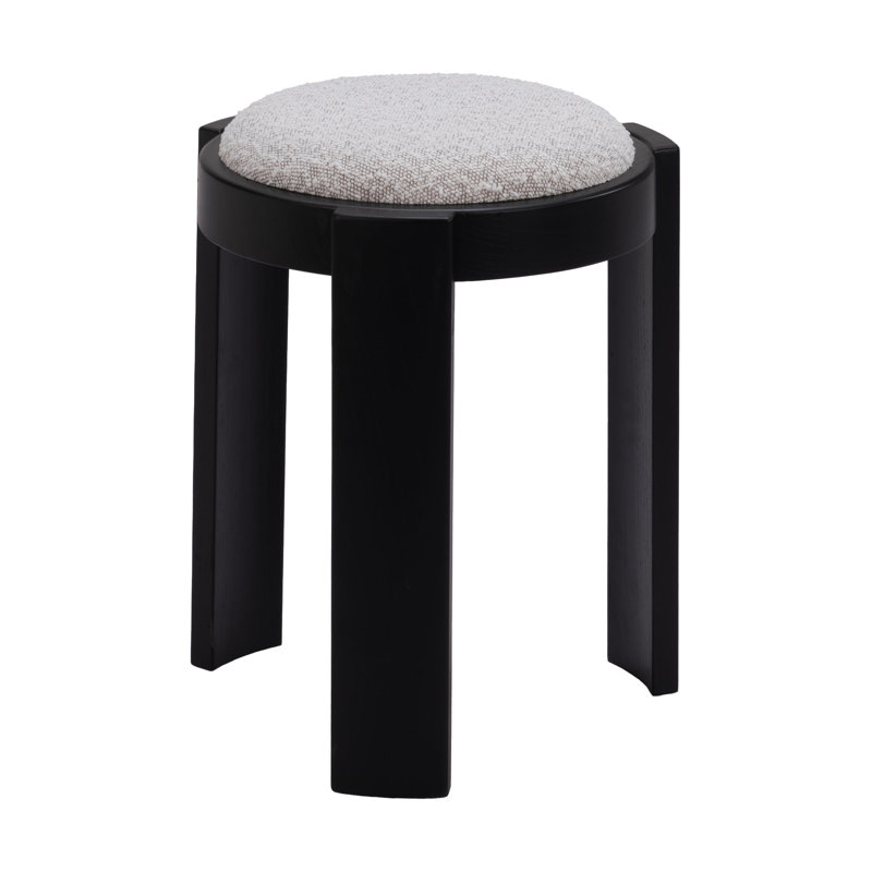 Mathusha Ottoman Misty Gray