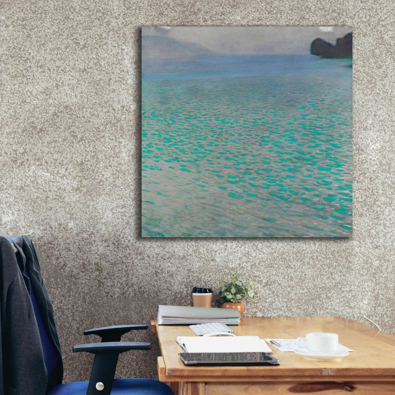 «Eti Attersee On Canvas» par MASTERS, reproduction, H 37 po x l 37 po x P 1,5 po