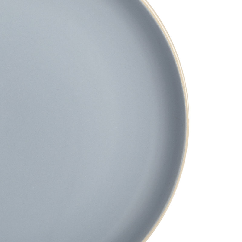 Blue Ceramic 32-Piece Dinnerware Set for 8