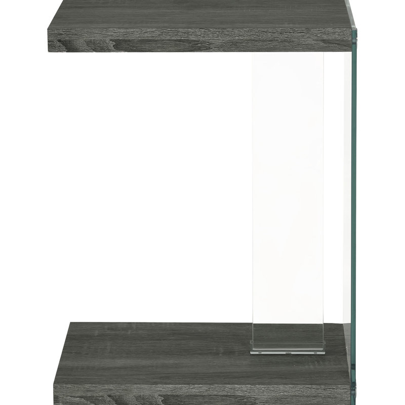 Table d'appoint Space Solution Weathered Grey