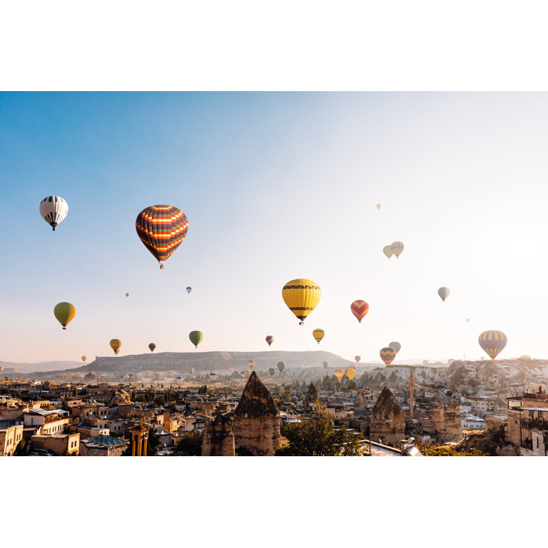 Hot Air Balloons by Asia-Pacific Images Studio - Wrapped Canvas Print, 30cm H x 46cm W