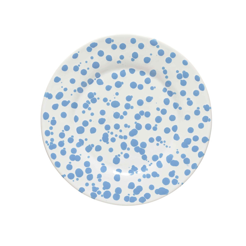 Rafaela Salad Plates, Cornflower Blue
