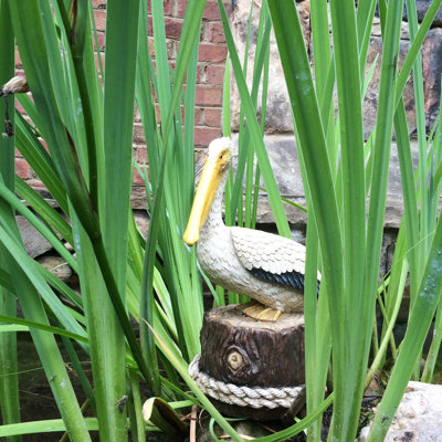 Life's a Beach Summer Pelican Nautical Statue