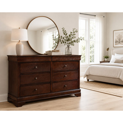 Aaleiyah 59.5'' W 6 - Drawer Dresser