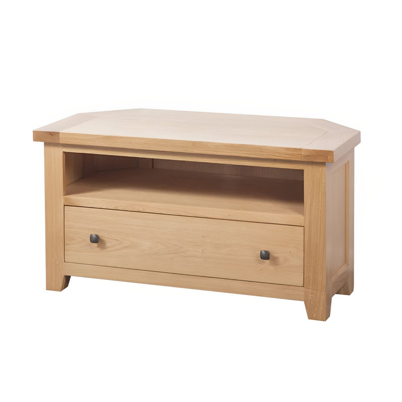 Dawnview Unfinished Corner TV Stand for TVs up to 43"