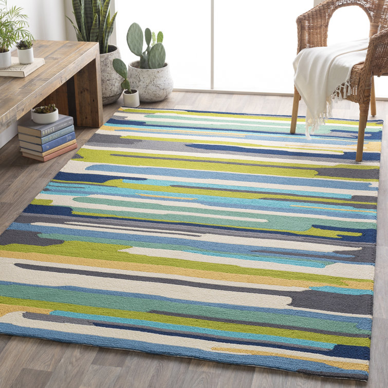 Dixfield Striped Indoor / Outdoor Rug
