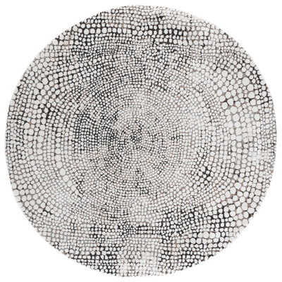 Lunara Power Loom Polyester; Jute/Sisal; Polypropylene Plastic Abstract Indoor Rug