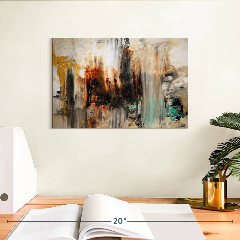 Dynamic Abstract, 8" H x 12" W