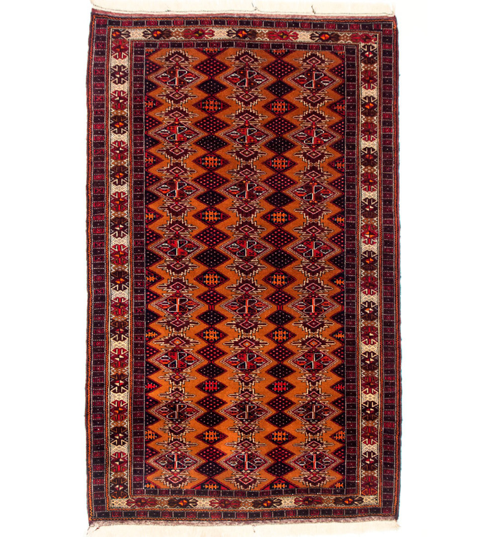 Colerane Hand Hooked Wool Brown Indoor/Outdoor Rug