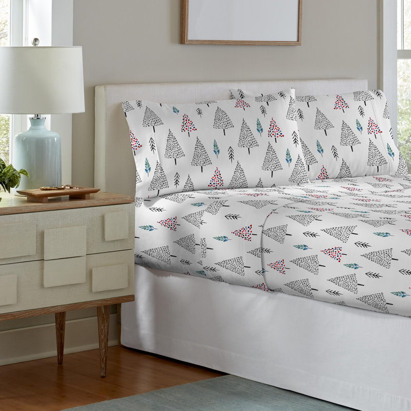 Flannel Abstract Sheet Set, Full