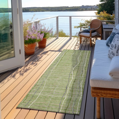 Machine Washable Indoor/Outdoor Chayden ACN998 Rug