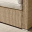 Miacomet Modular PE Rattan Garden Sofa Set and Table for Modern Gardens and Patios (Cover Included)-2090814642-2090814644