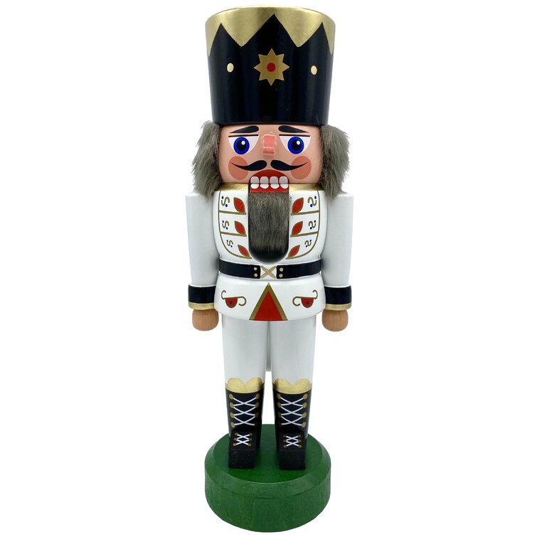 The Holiday Aisle® Dregeno King King Nutcracker with Two Tone Hair ...